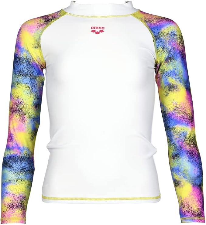 Arena RASH VEST L/S ALLOVER Sun Protection GIRL