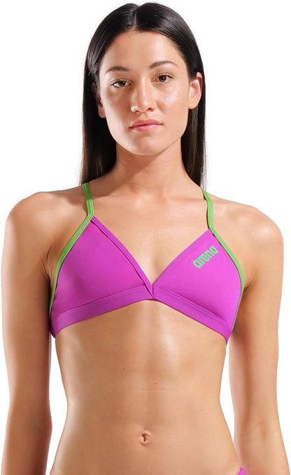 Arena WOMEN'S TEAM SWIM TOP TIE BACK SOLID Performance WOMAN
