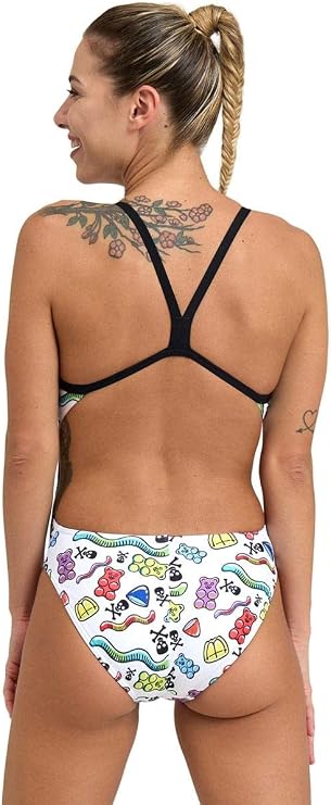 Arena WOMEN'S ARENA CRAZY GUMMY SWIMSUIT CHALLENGE BACK WOMAN