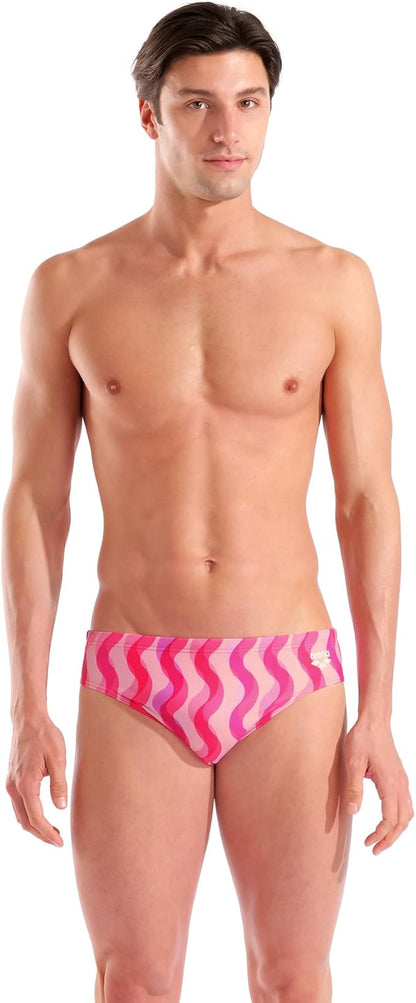 Arena MEN'S ARENA RIPPLE PRINT SWIM BRIEFS Performance MAN