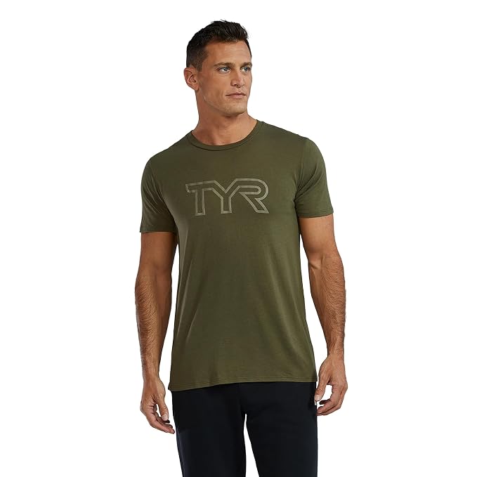 TYR UNISEX SS TEE -BLANK