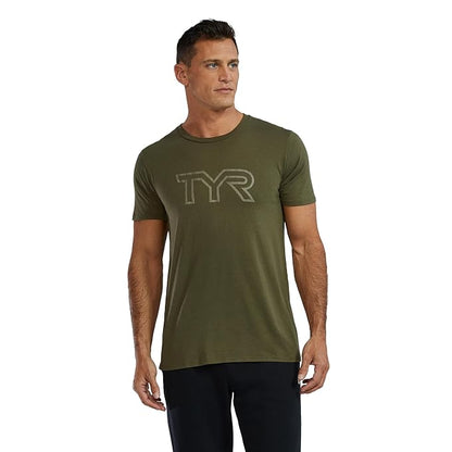 TYR UNISEX SS TEE -BLANK
