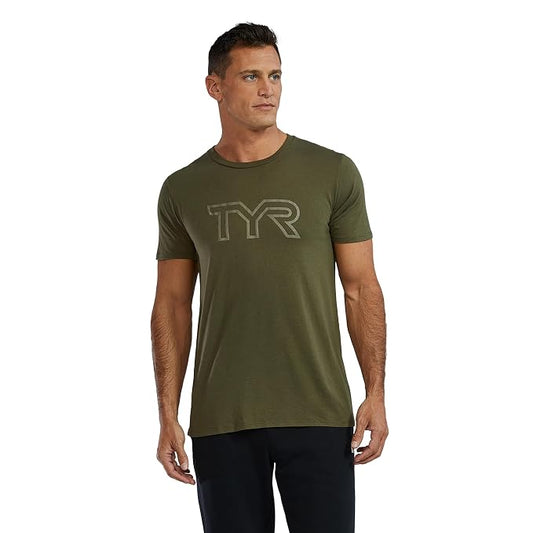 TYR UNISEX SS TEE -BLANK