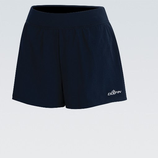 DOLFIN AQUASHAPE Women&#39;s Navy Solid Loose Fit Short