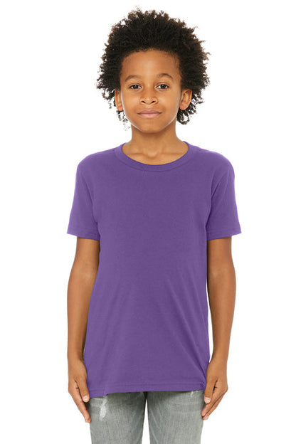 BELLA+CANVAS Youth Jersey Short Sleeve Tee. BC3001Y