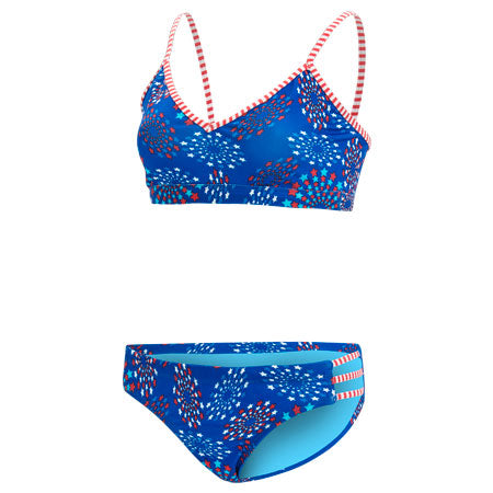 Dolfin Strappy 2 Piece - Patriot