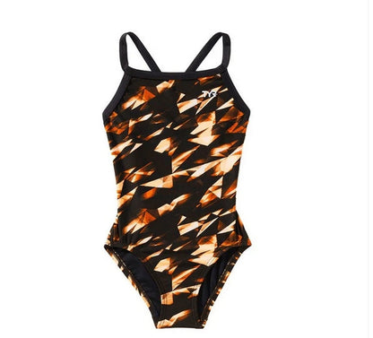 TYR Durafast Elite Girl's Diamondfit One Piece Swimsuit - Triadic
