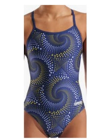 HASTINGS Swarm _Arena Fireflow Lightdrop Back One Piece Swimsuit