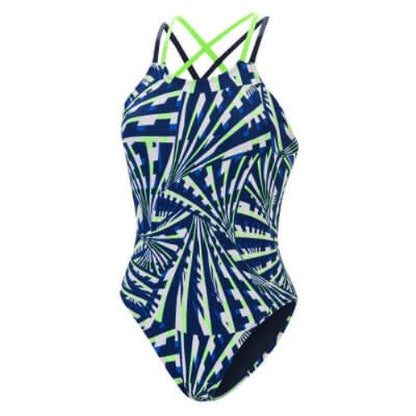 DOLFIN Reliance Womens Atomic Double X Back Onepiece Swimsuit