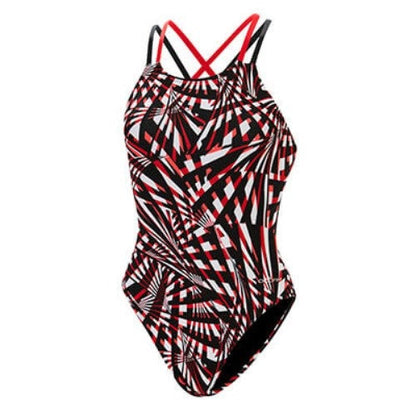 DOLFIN Reliance Womens Atomic Double X Back Onepiece Swimsuit