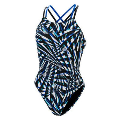 DOLFIN Reliance Womens Atomic Double X Back Onepiece Swimsuit