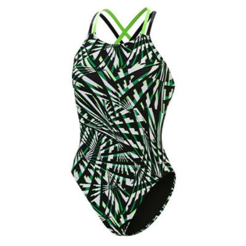 DOLFIN Reliance Womens Atomic Double X Back Onepiece Swimsuit