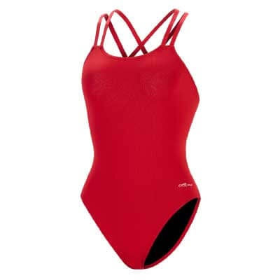 DOLFIN Women\'s Reliance Double X Back One Piece Swimsuit