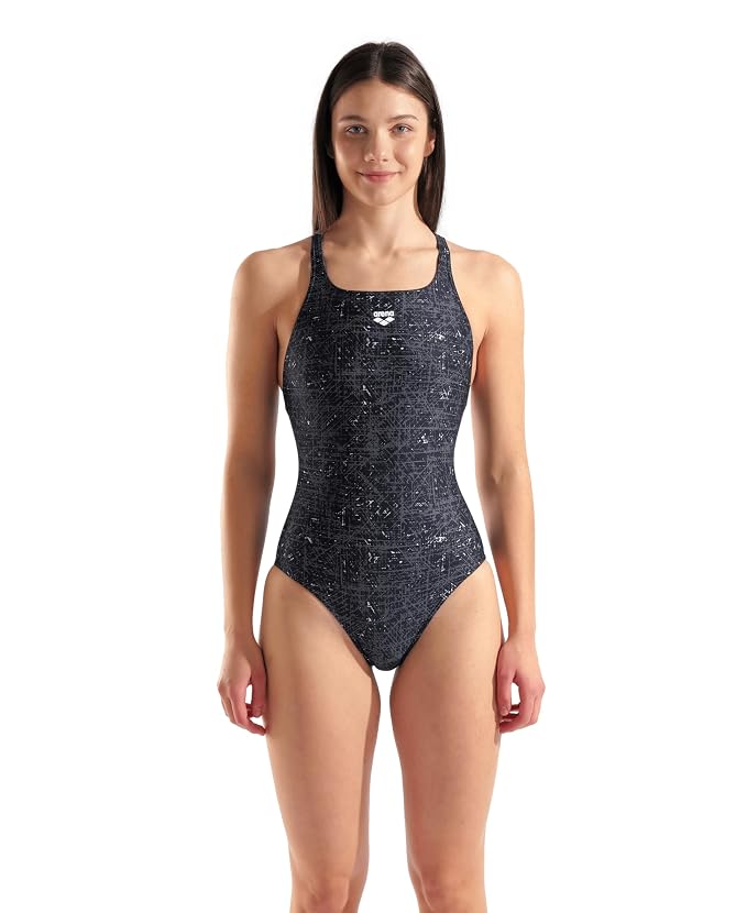 Arena WOMEN'S ARENA RIBBED SWIMSUIT SWIM PRO BACK Performance WOMAN