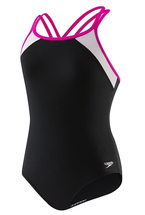 SPEEDO Girls Crossback Splice (7-16)