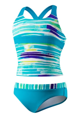 SPEEDO Girls Stripe Remix Sport Splice (7-16)