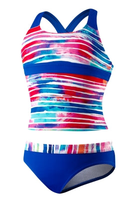 SPEEDO Girls Stripe Remix Sport Splice (7-16)