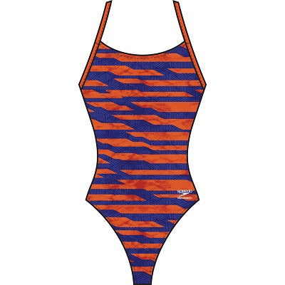 SPEEDO Contort Stripes Crossback