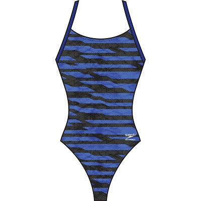 SPEEDO Contort Stripes Crossback