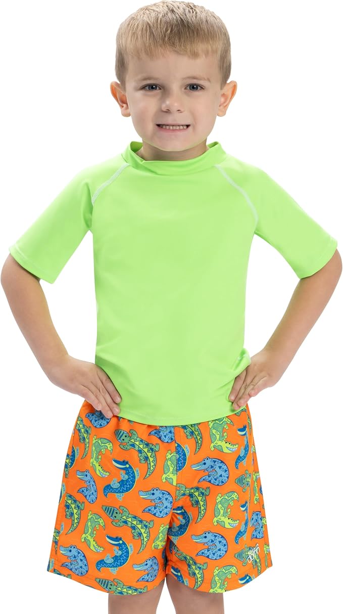Dolfin LITTLE DOLFIN Toddler Printed Swim Trunk
