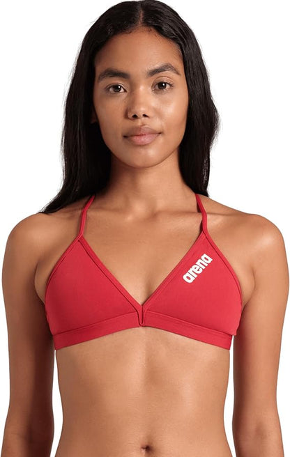 Arena WOMEN'S TEAM SWIM TOP TIE BACK SOLID Performance WOMAN