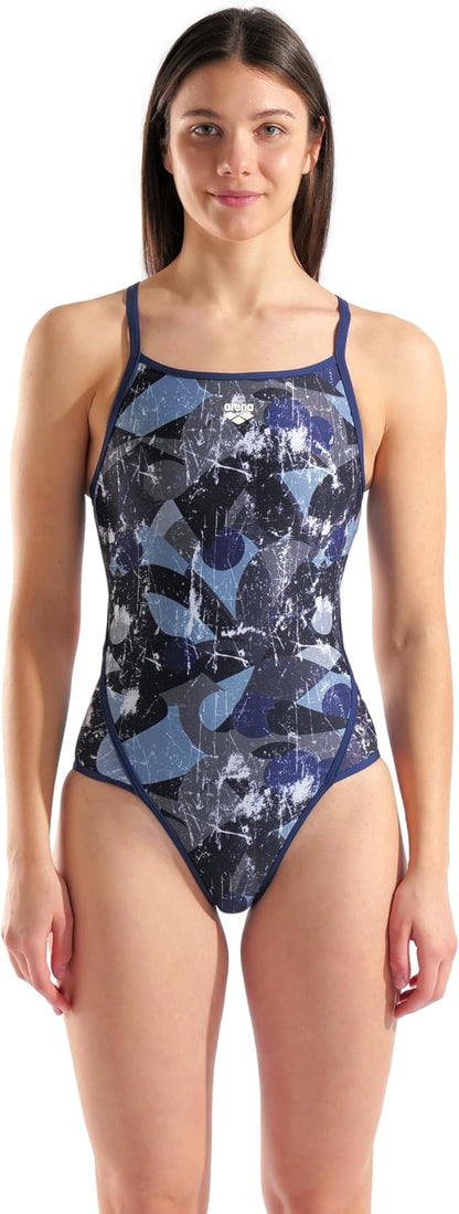 Arena WOMEN'S ARENA SCRATCHED SWIMSUIT SUPER FLY BACK Performance WOMAN
