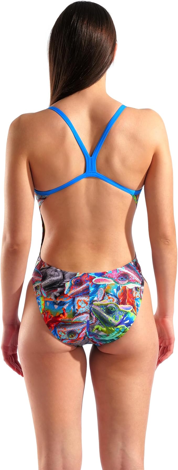 Arena WOMEN'S ARENA IGUANAS SWIMSUIT CHALLENGE BACK Performance WOMAN