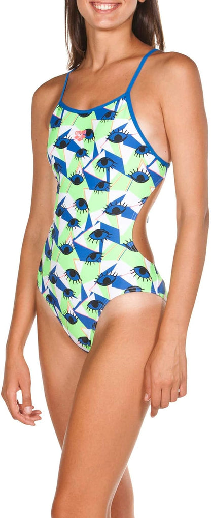 Arena EYES TIE BACK ONE PIECE WOMAN