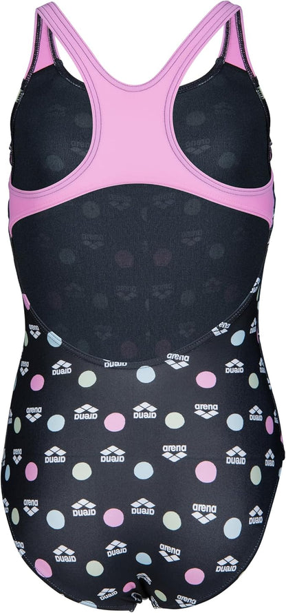 Arena GIRL'S ARENA MULTIPLE DOT SWIMSUIT SWIM PRO BACK L FEEL GIRL