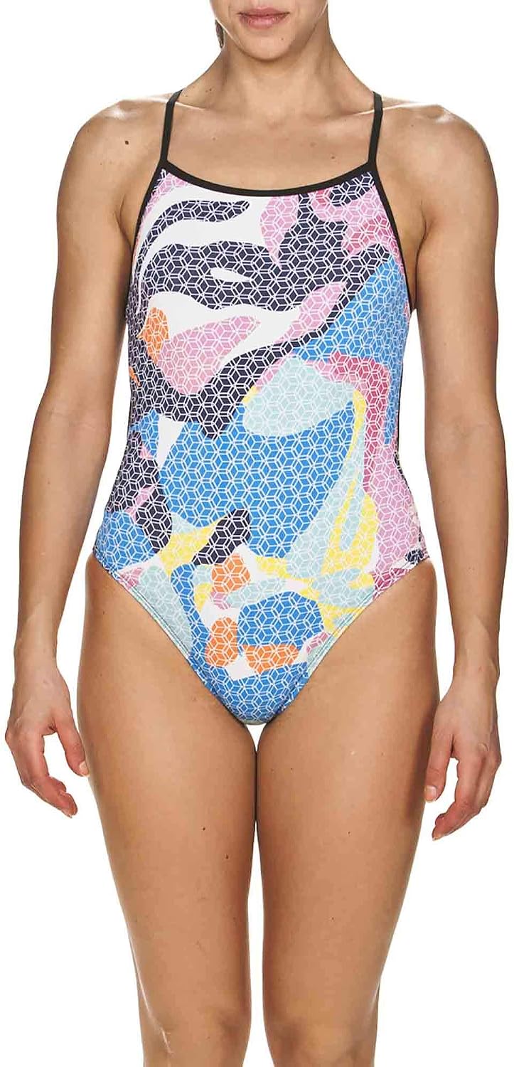 Arena PAINT ACCELERATE BACK ONE PIECE FL WOMAN