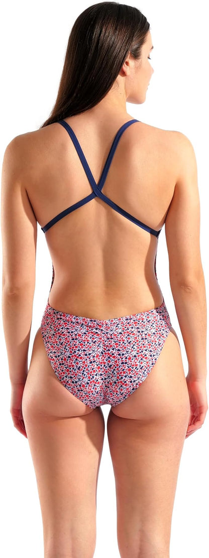 Arena WOMEN'S ARENA PEBBLES SWIMSUIT XCRISS CROSS Performance WOMAN
