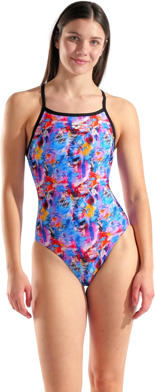 Arena WOMEN'S ARENA MEMORIES SWIMSUIT LIGHTDROP BACK Performance WOMAN