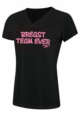 SPEEDO  Breaststroke 4 Hope Female Breast Team Ever Tee