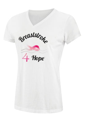 SPEEDO  Female Breaststroke 4 Hope Tee