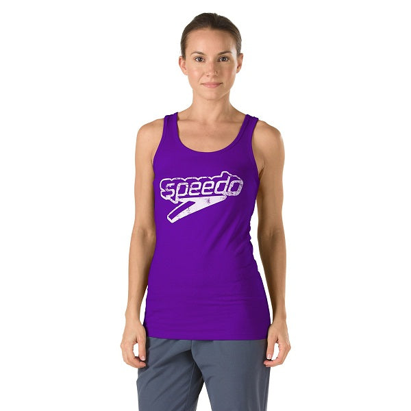 SPEEDO Female Front Logo Tank