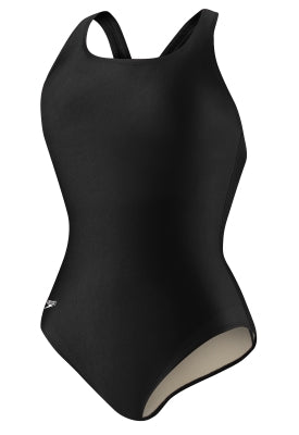 SPEEDO Solid Moderate Ultraback Plus Size