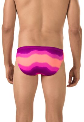 SPEEDO TURNZ Tonal Wave Printed Brief - Speedo Endurance Lite