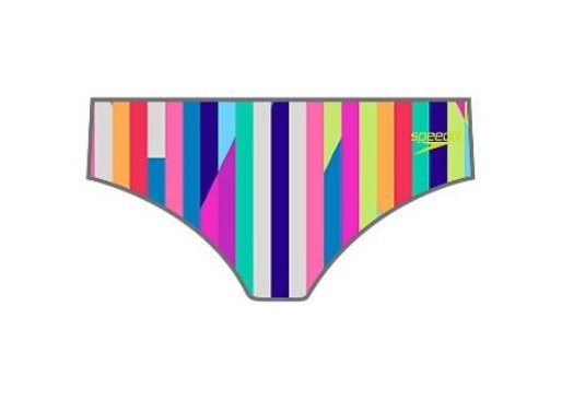 SPEEDO Turnz Printed Brief Swimsuit - Endurance Lite
