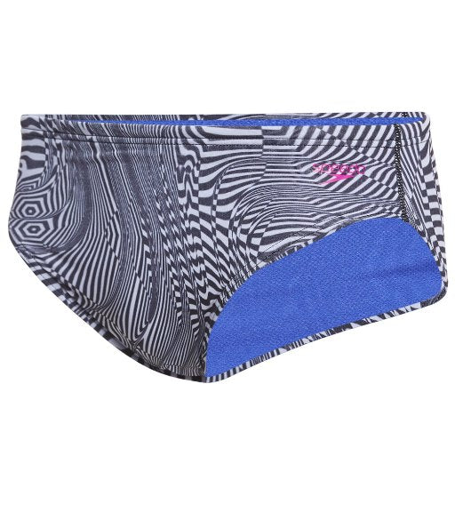 SPEEDO Turnz Printed Brief Swimsuit - Endurance Lite