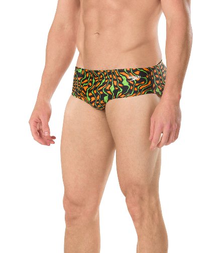 SPEEDO Endurance+ Men&#39;s Amplified Pulse Brief Swimsuit