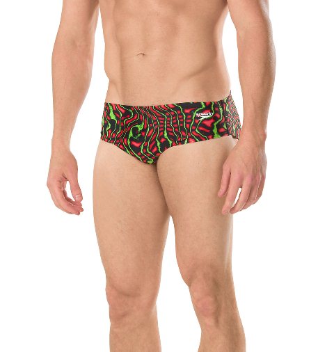 SPEEDO Endurance+ Men&#39;s Amplified Pulse Brief Swimsuit