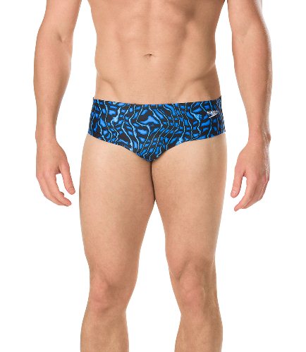 SPEEDO Endurance+ Men&#39;s Amplified Pulse Brief Swimsuit