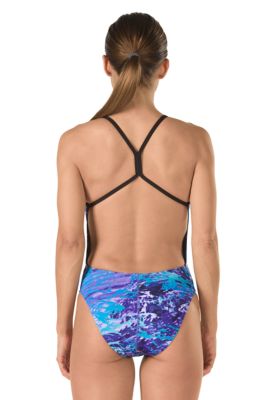 SPEEDO TURNZ Photowave Printed One Back - Speedo Endurance Lite