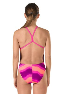 SPEEDO TURNZ Photowave Printed One Back - Speedo Endurance Lite