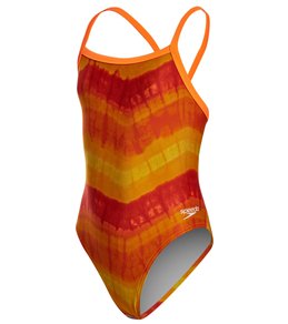 SPEEDO Bye Tie Dye Flyback  ProLT One Piece Swimsuit - Adult