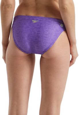 SPEEDO Missy Franklin Signature Series: Reptile Style Printed Hipster Bottom