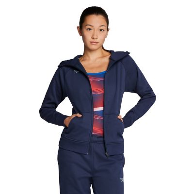 SPEEDO Adult Hooded Warm-Up Jacket - Female