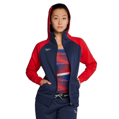SPEEDO Adult Hooded Warm-Up Jacket - Female