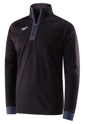 SPEEDO Men\'s Solid Quarter Zip Pullover