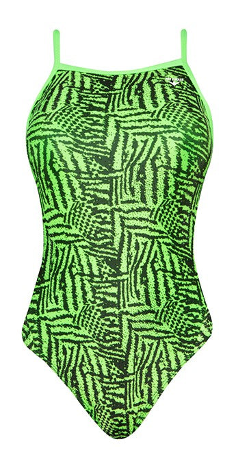 Women\'s Funnies Tiger Tribal Wing Back Swimsuit
